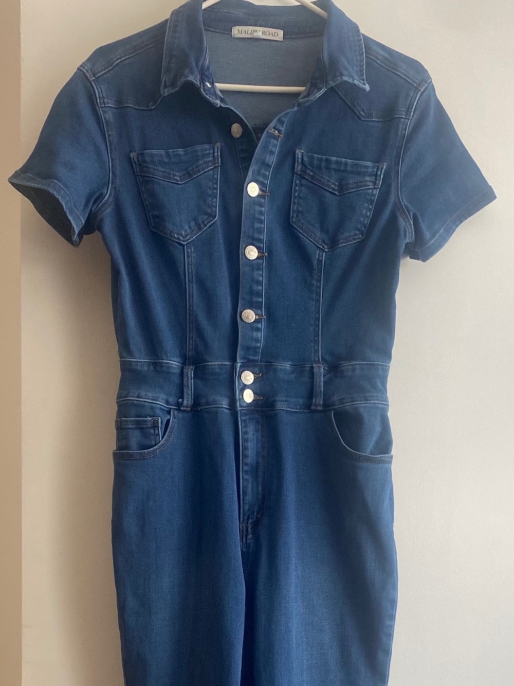 MALIBU ROAD DENIM JUMPSUIT
